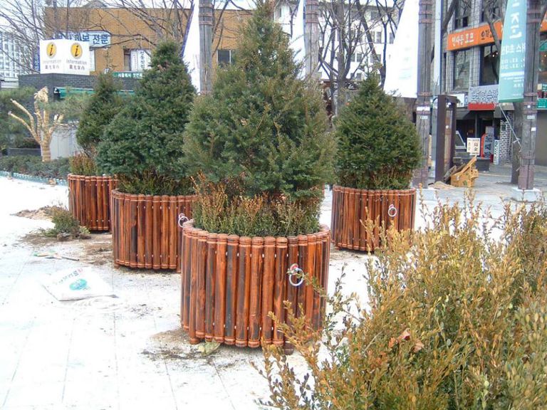 BR-83 원형꽃박스