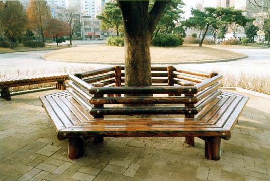 BR-25 수목보호육각등의자