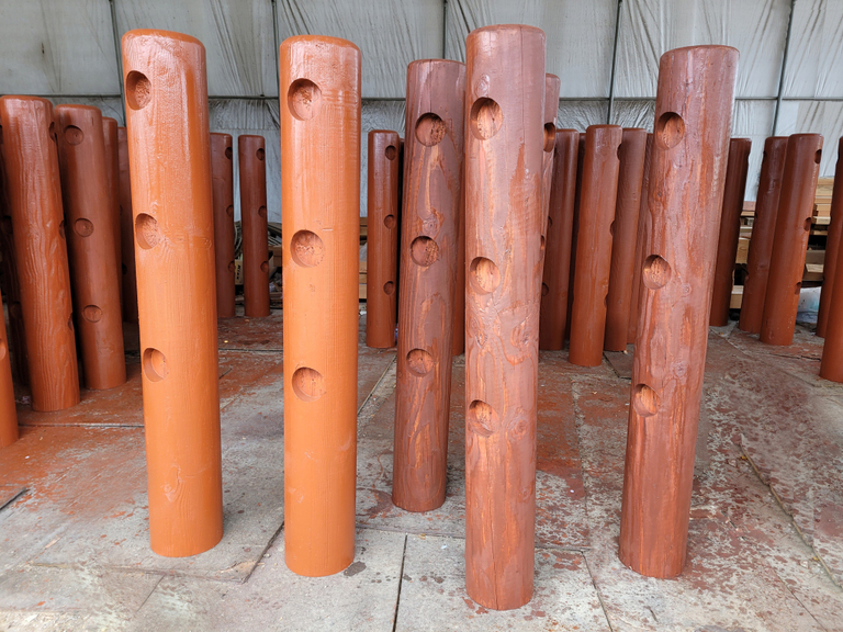 BR-123 계열 휀스 기둥